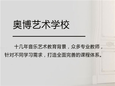 奥博艺术教育——专业强大的师资力量，量身定做式教学课程