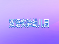 双语实验幼儿园——努力创办一所“孩子开心，家长放心，社会满意的口碑园所